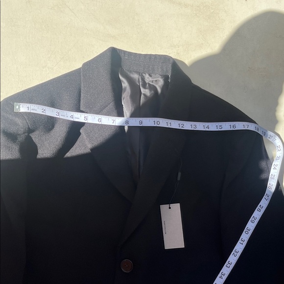 Kenneth Cole Men's Classic Black Trench Coat 44r nwt - Picture 11 of 15